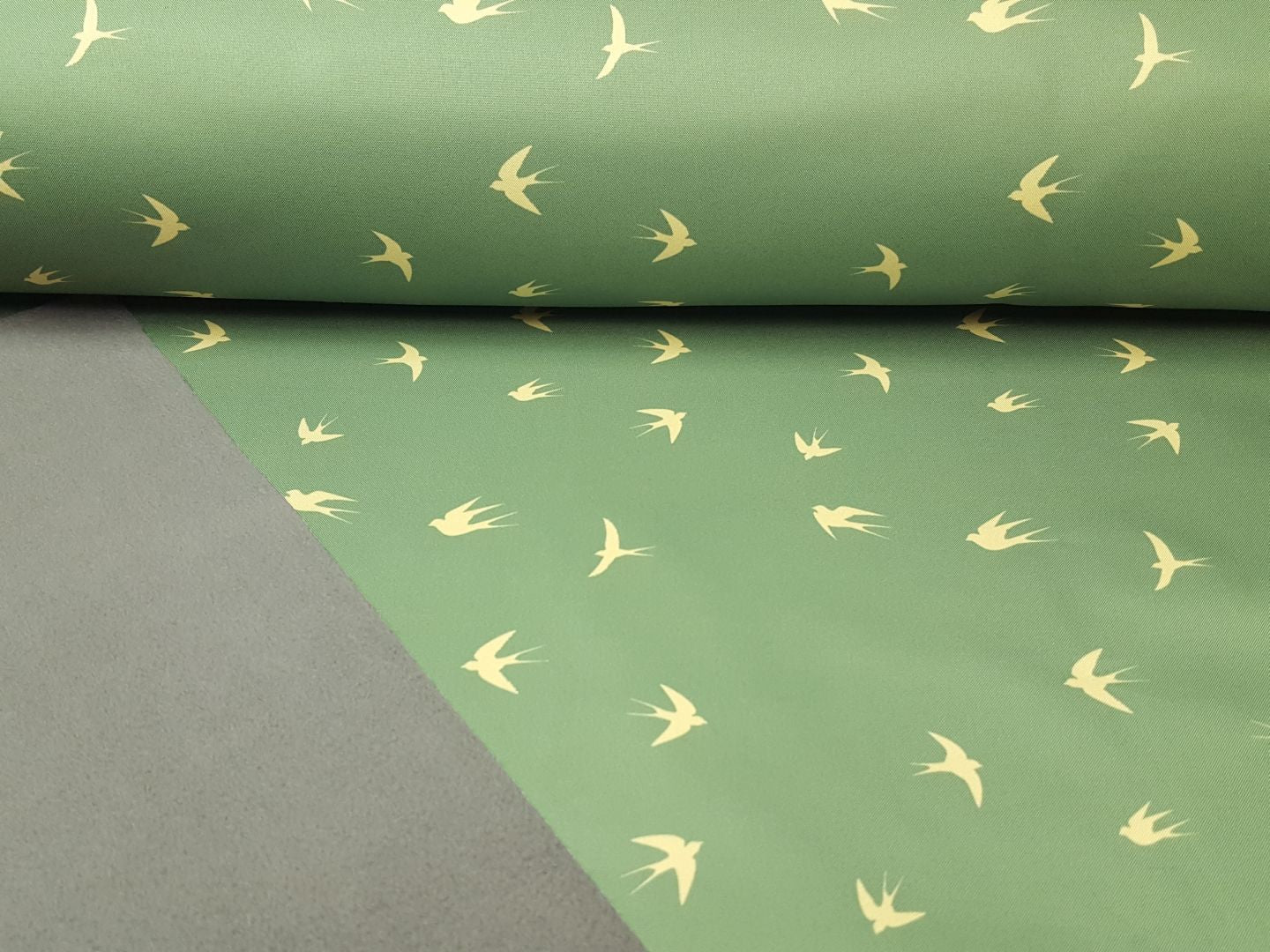 Softshell Fiete grasgrün/hellgelb