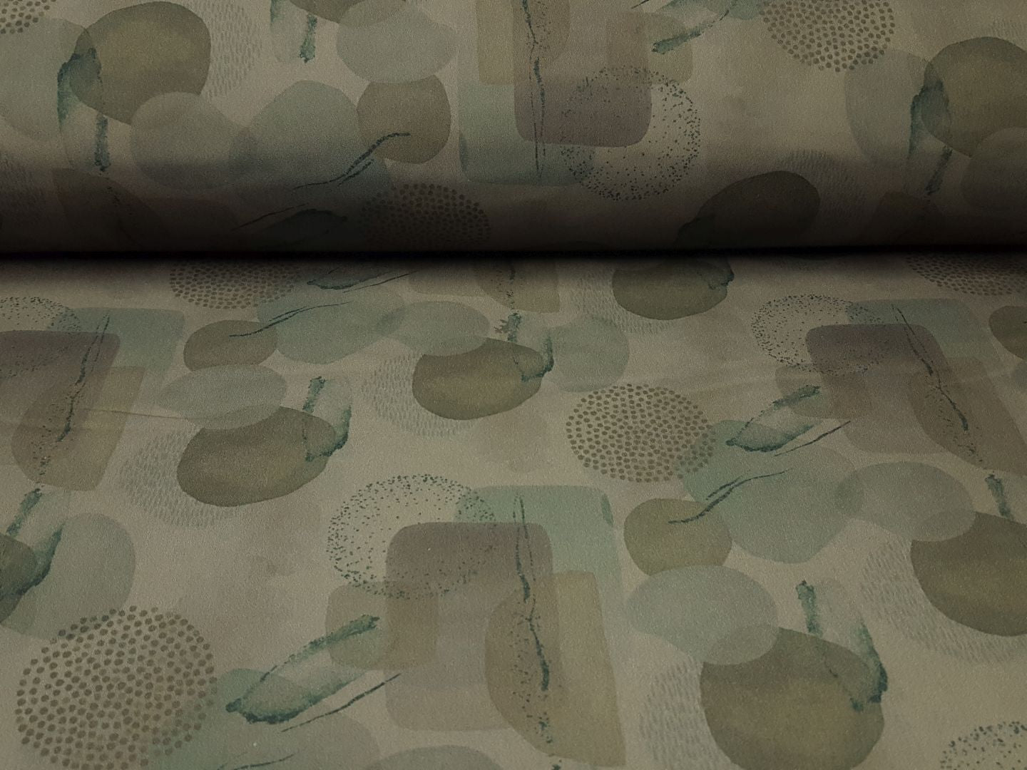 Softshell Soft Circles khaki/army