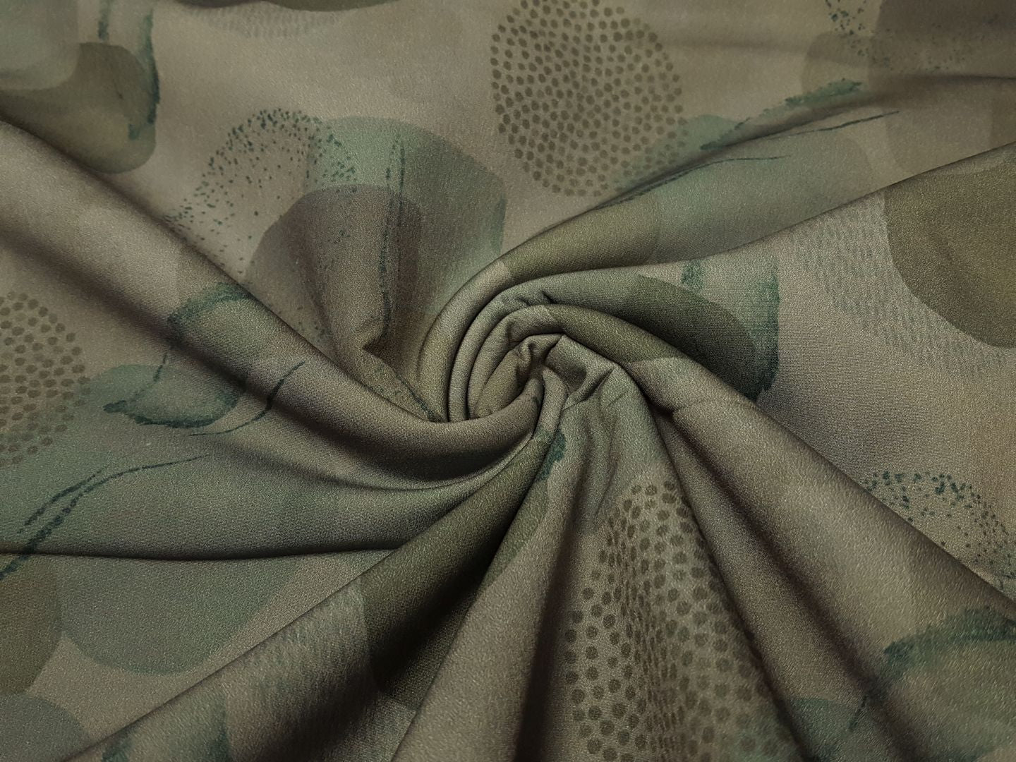 Softshell Soft Circles khaki/army