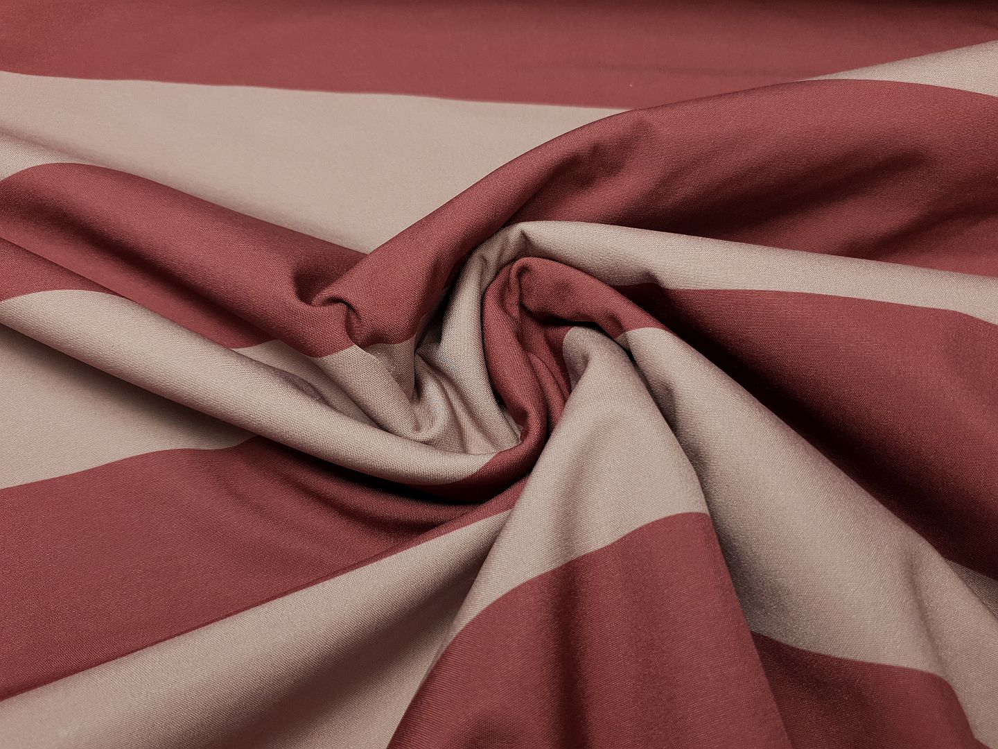 Softshell Stripes altrosa/zimt