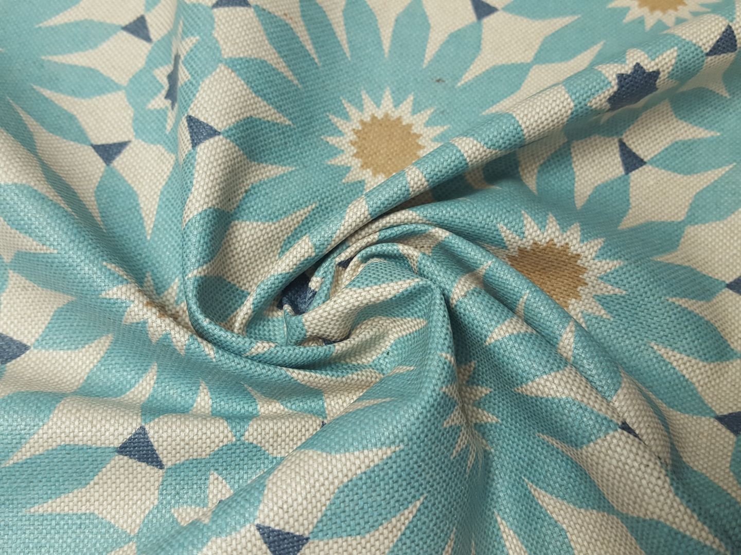 Soleil Bleu beige/aqua/ocker