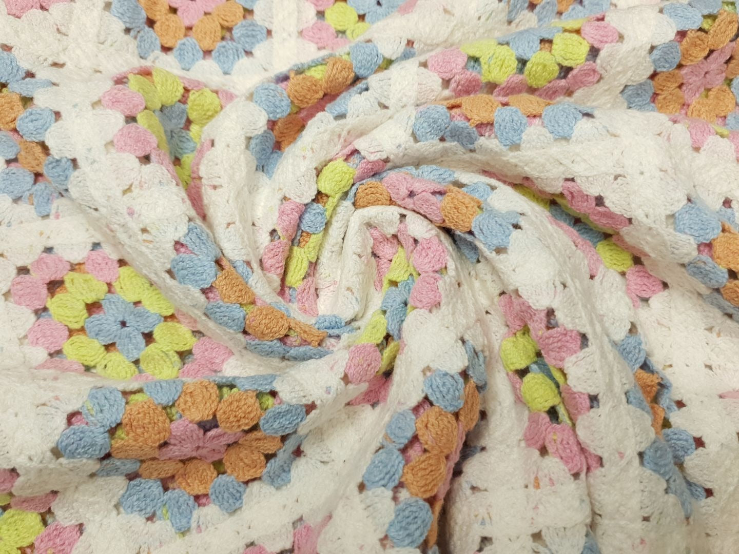 Sorbetto ecru/rosa/lime/orange/blau