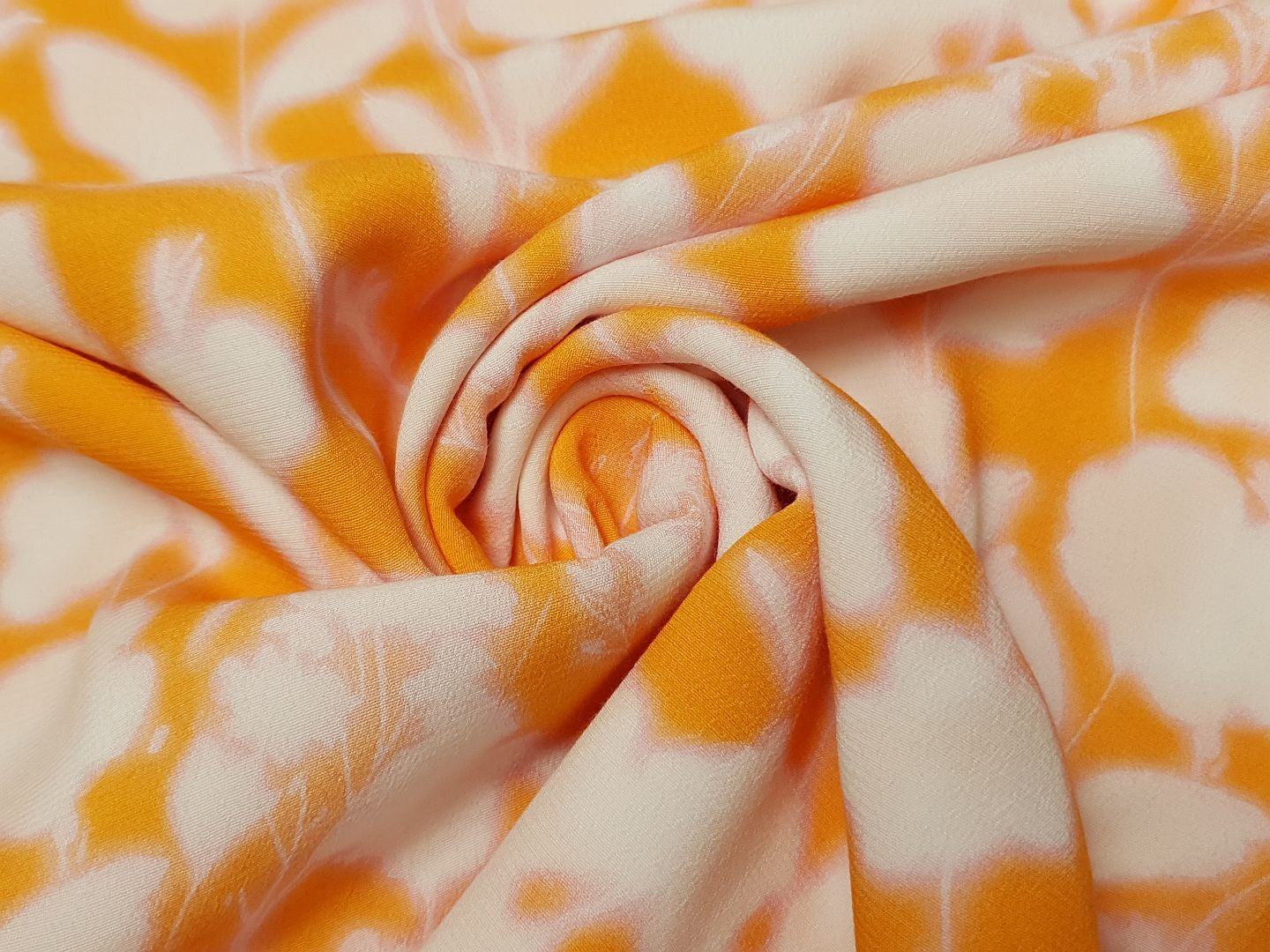 Space Flower orange/offwhite/rosa