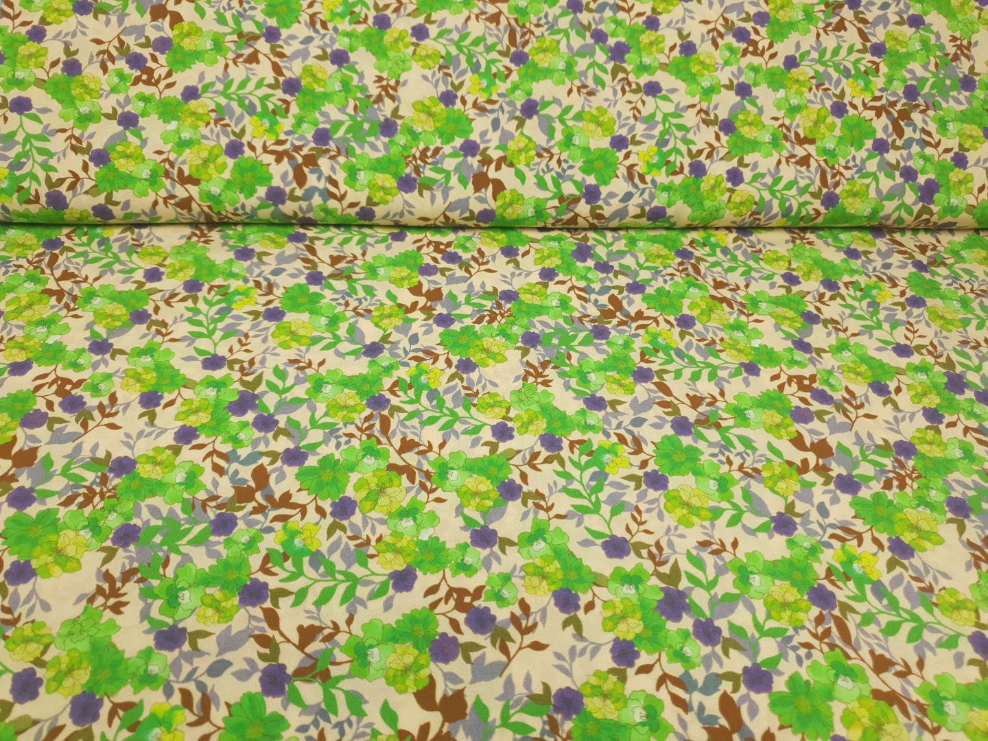 Spring ecru/hellgrün/violett