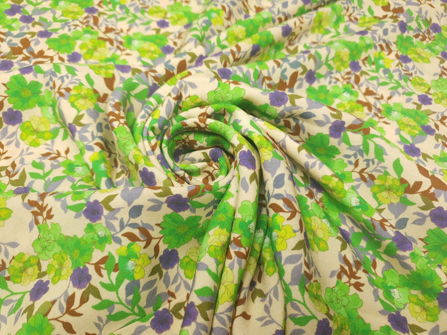 Spring ecru/hellgrün/violett