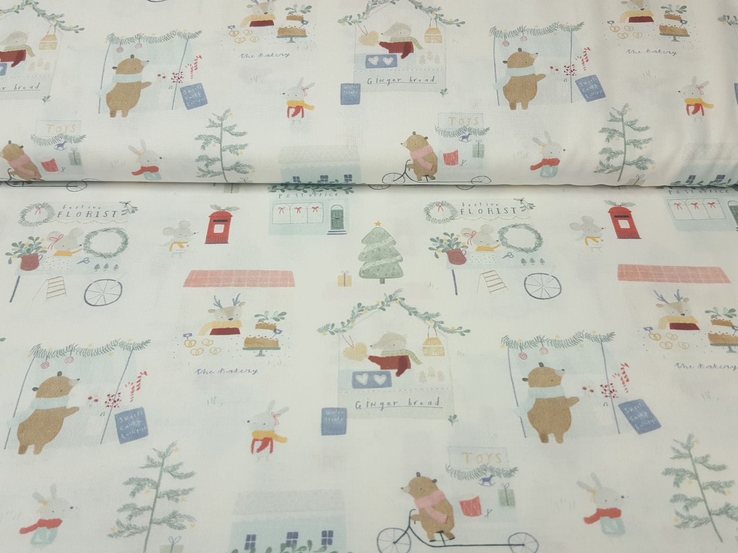 Stella Festive Market offwhite/bunt