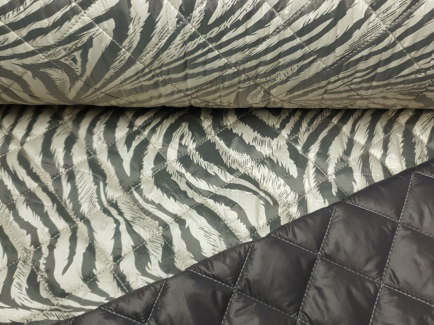 Stepper Zebra creme/grau