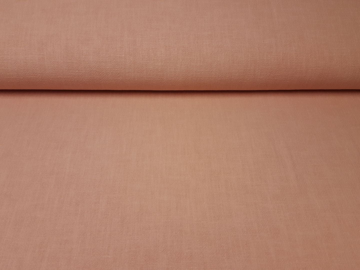 Stonewashed Leinen lachs