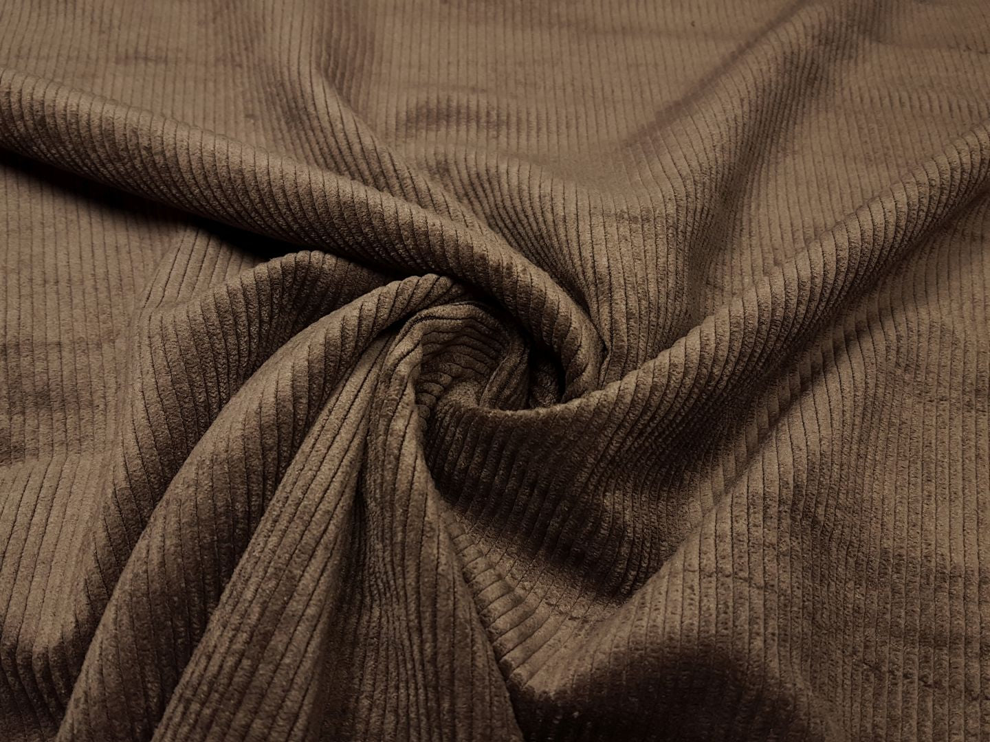 Stretch Cord dunkelbraun