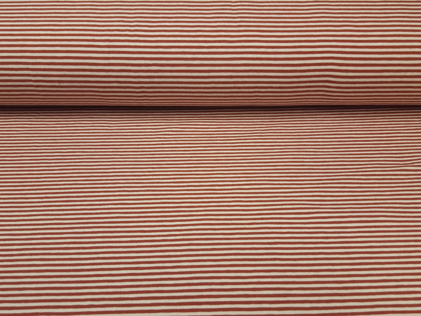 Stripes rost/offwhite