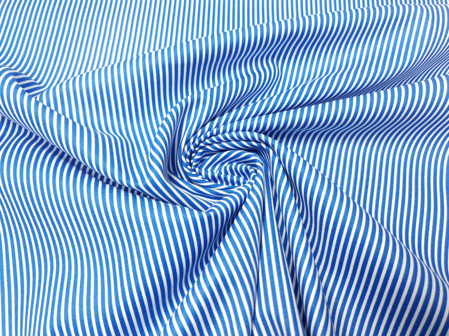 Stripes royalblau/weiss