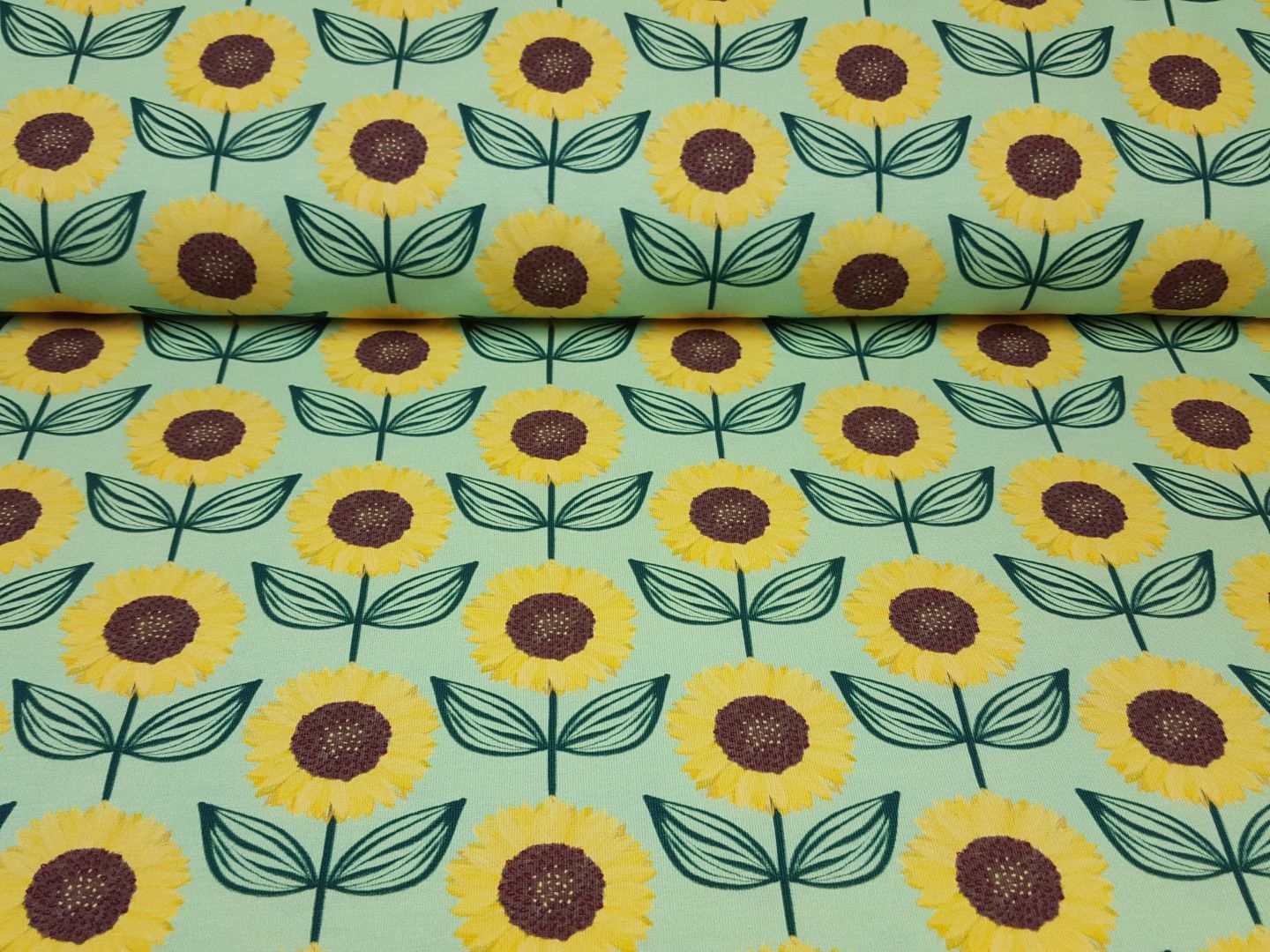 Sunflowerli pastellgrün/gelb/braun