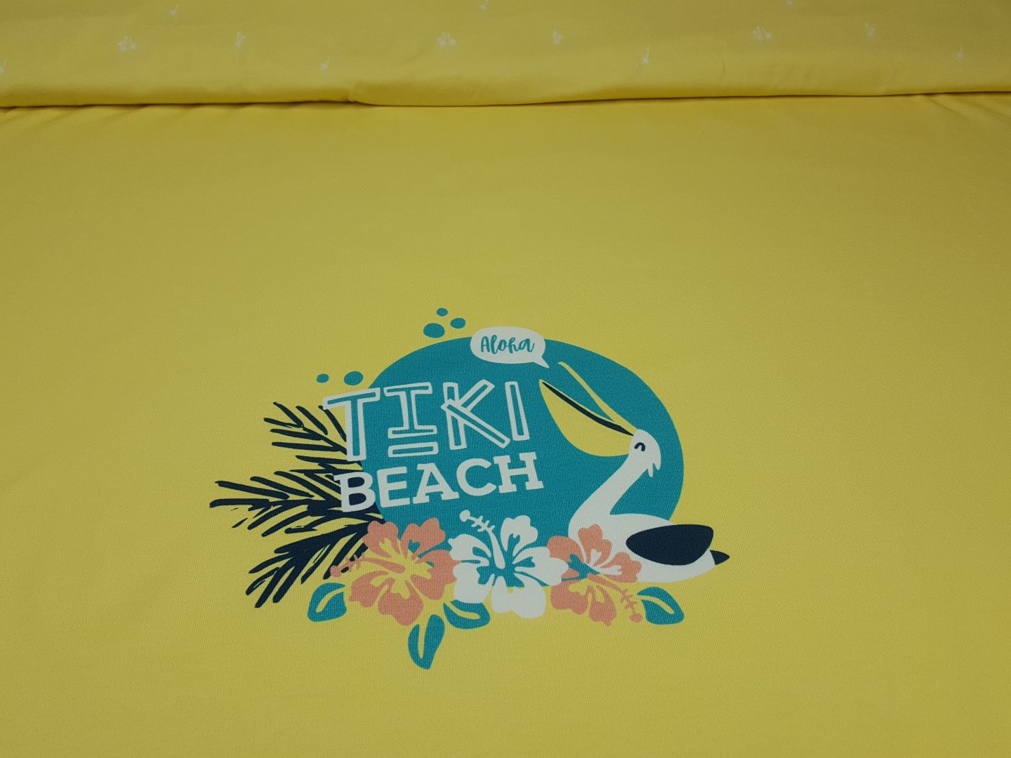 Tiki Beach Panels gelb/weiss