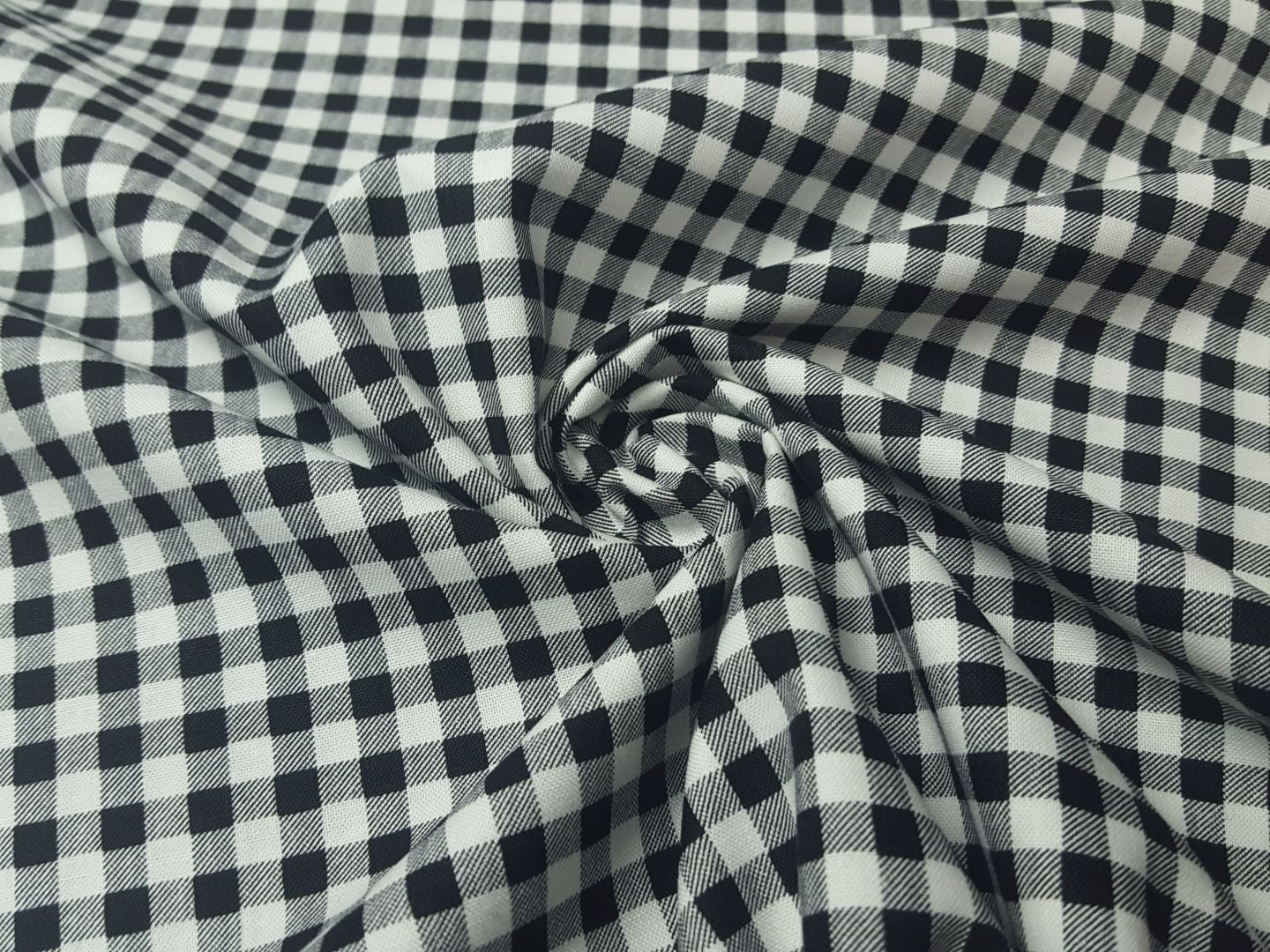 Timeless Treasures Plaid schwarz/weiss