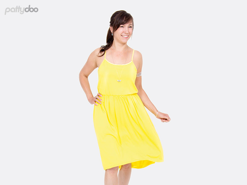 Trägerkleid Coco Damen Papierschnittmuster