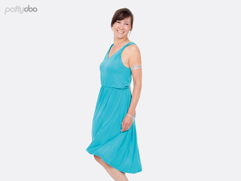 Trägerkleid Coco Damen Papierschnittmuster