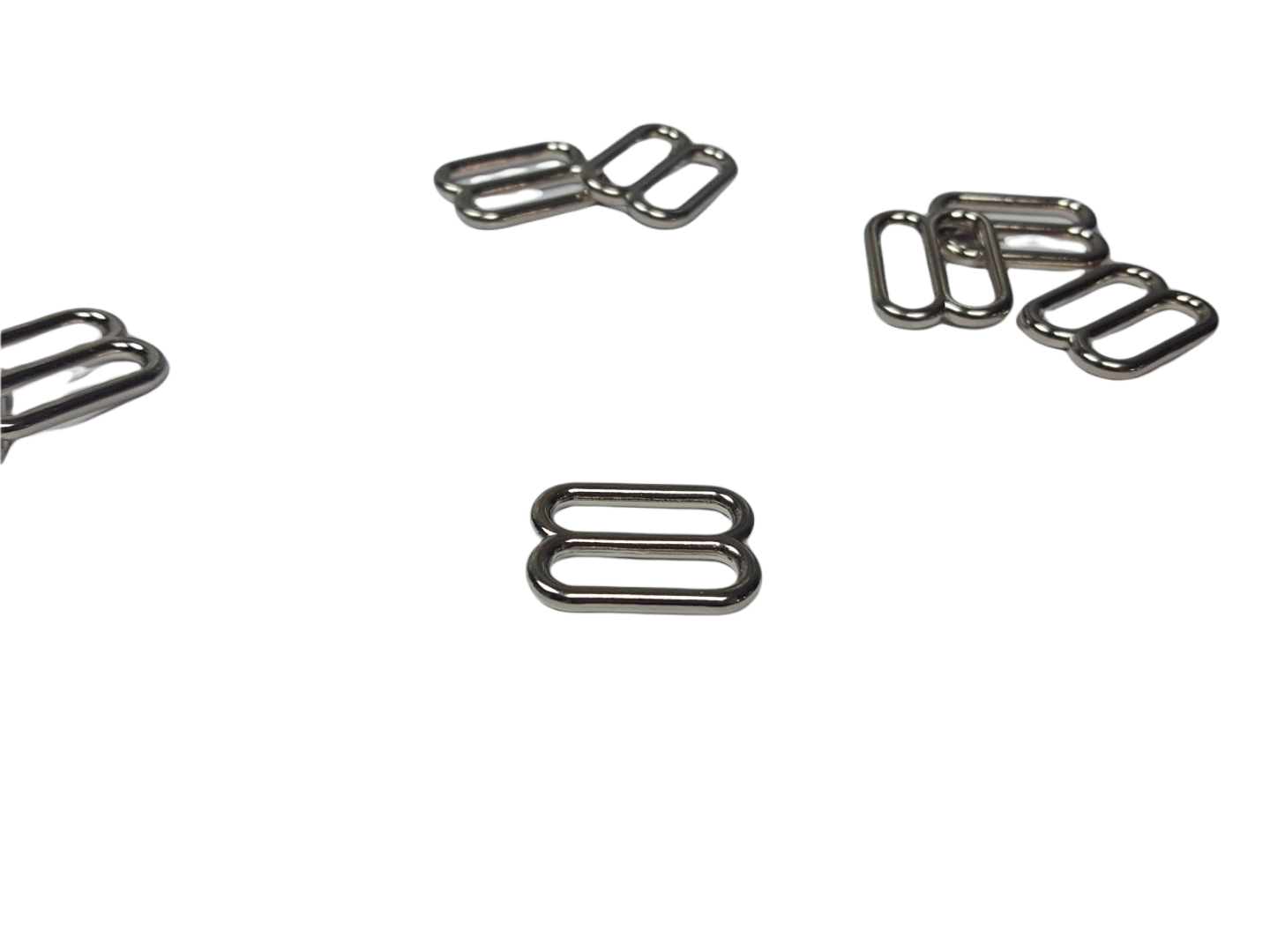 Schieber/Versteller für 20mm Gurtband silber