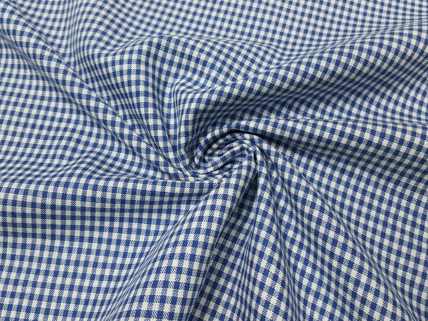 Vichy-Karo 2mm royalblau