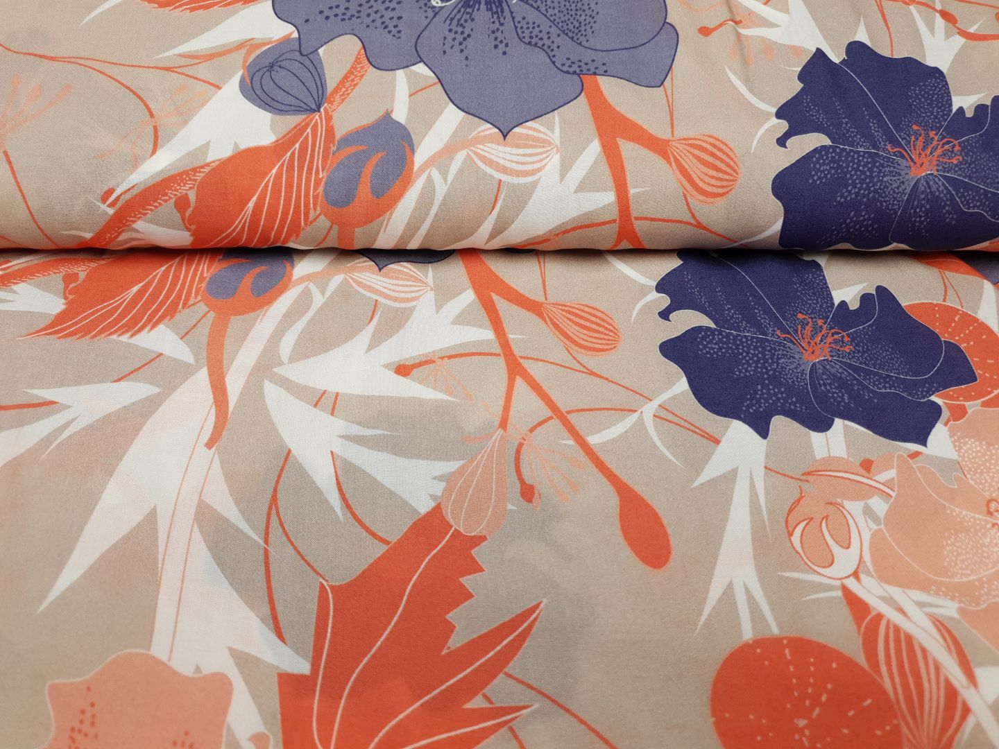 Vieste beige/violett/koralle