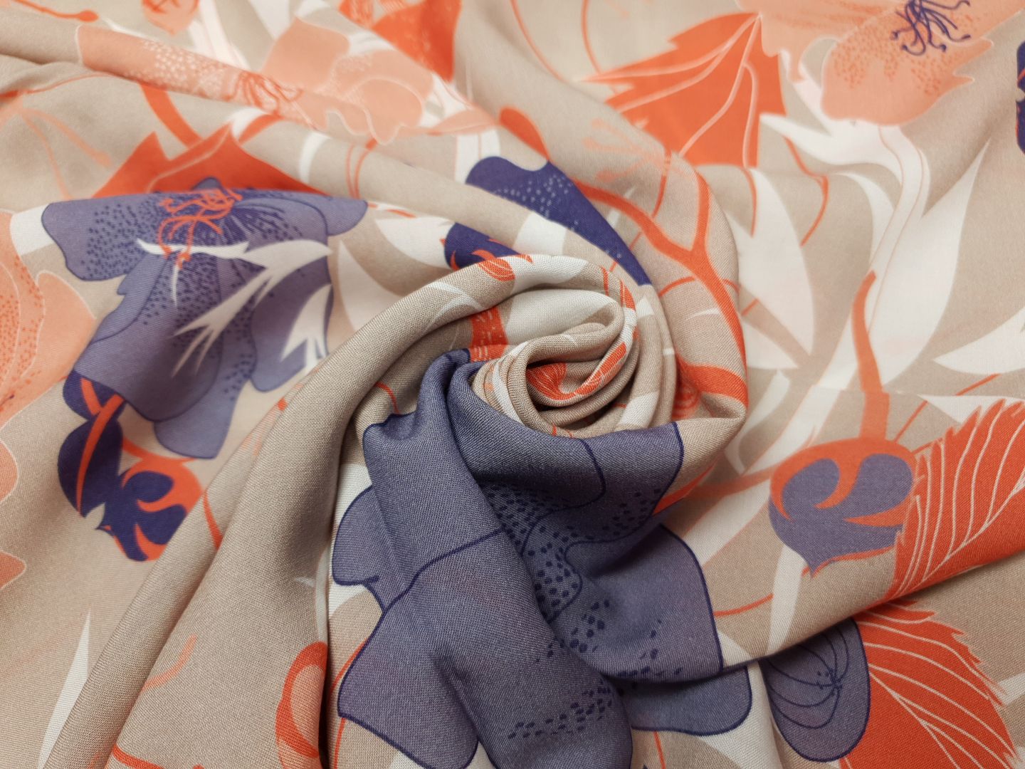 Vieste beige/violett/koralle