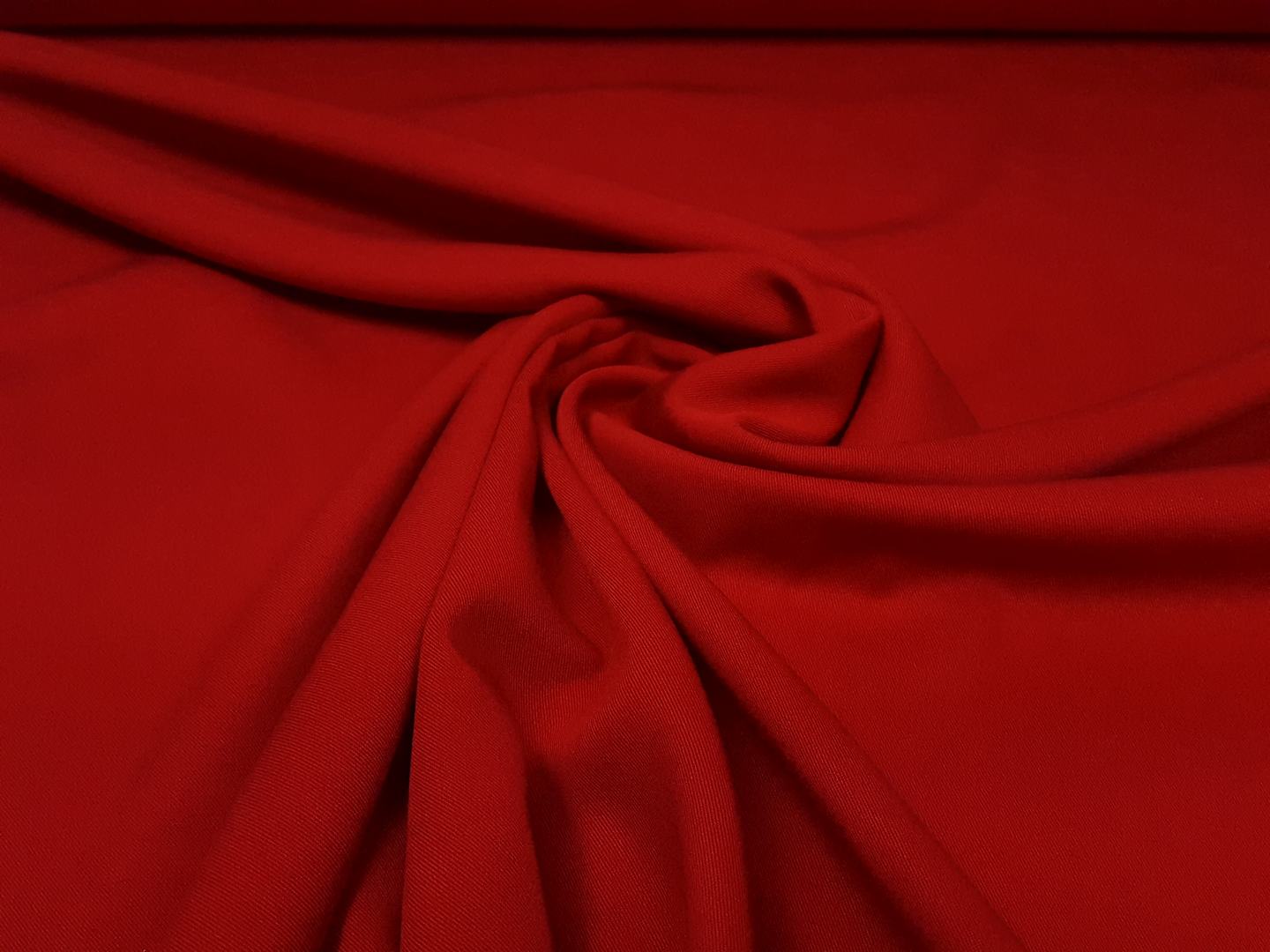 Viskose Twill feuerrot