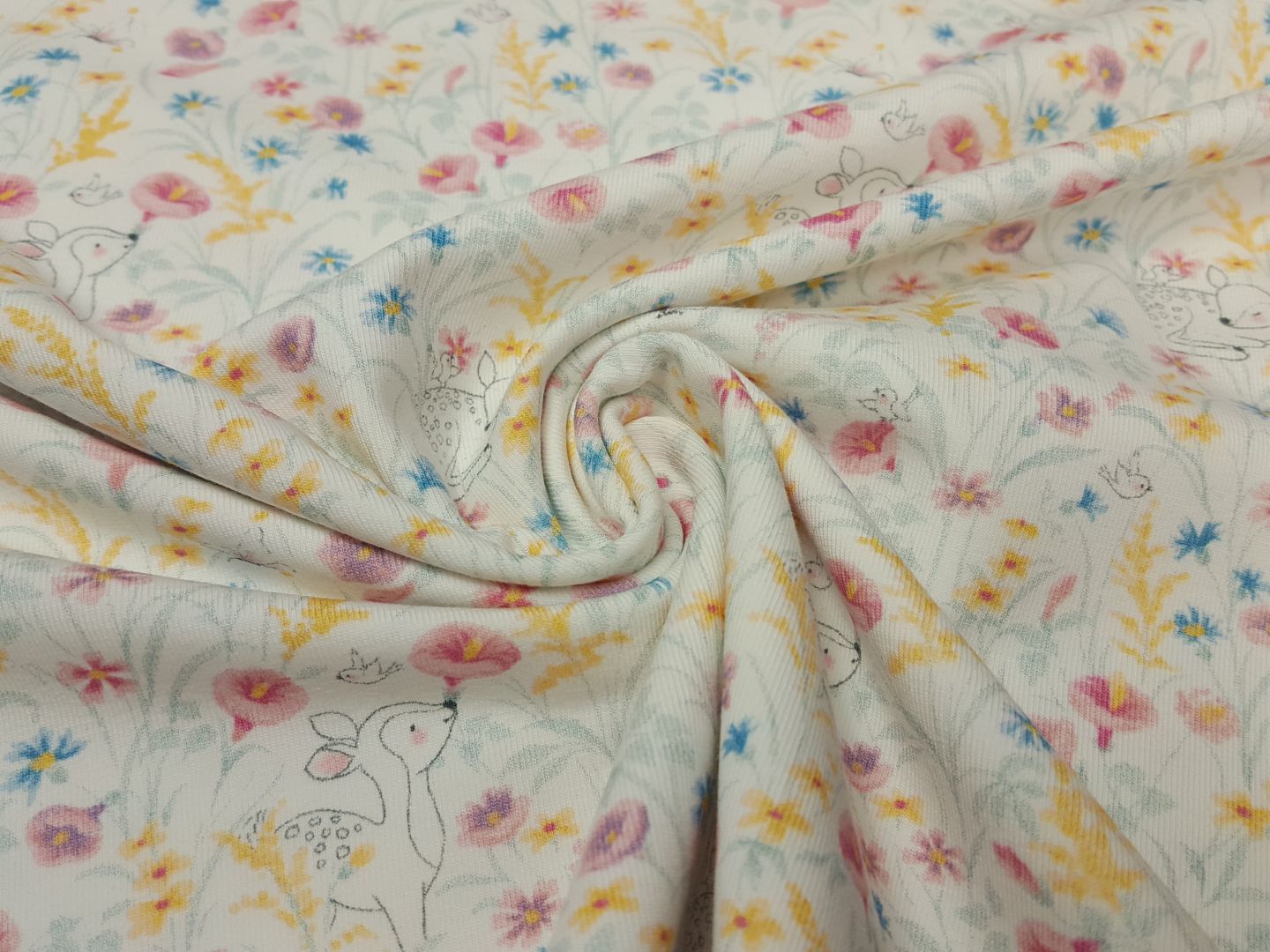 Watercolor Liberty offwhite/bunt