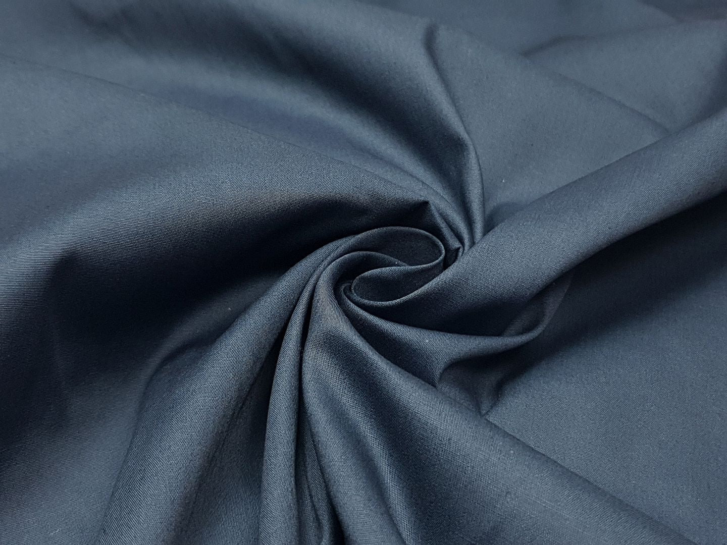 Popeline Uni denim