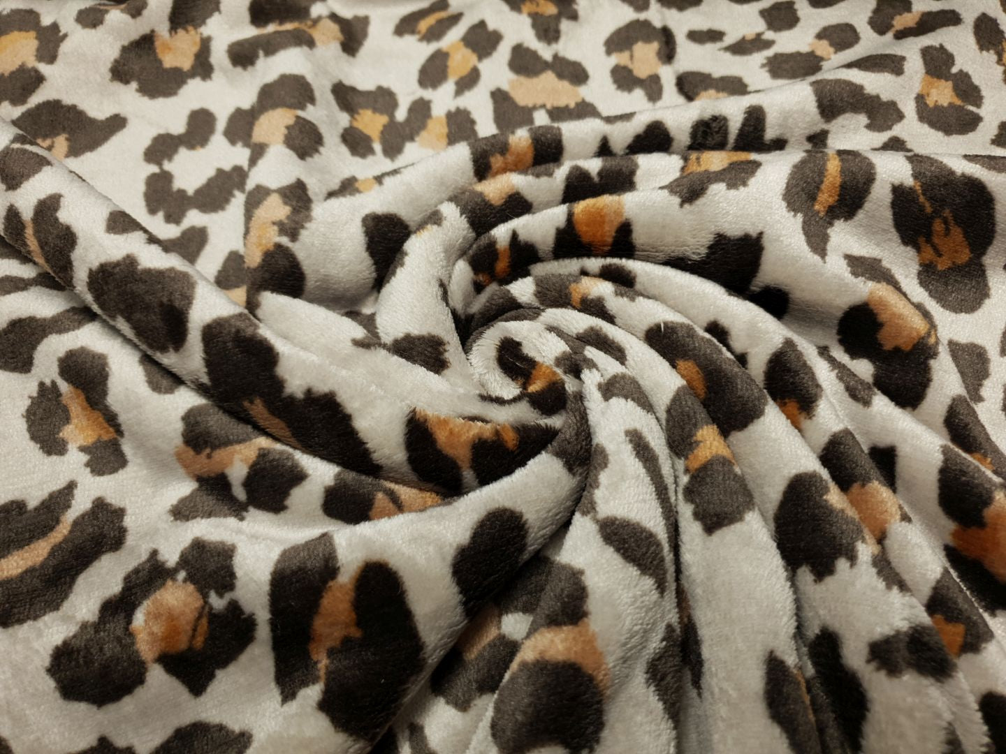 Einzelstück Wellnessfleece Tiger sand/braun