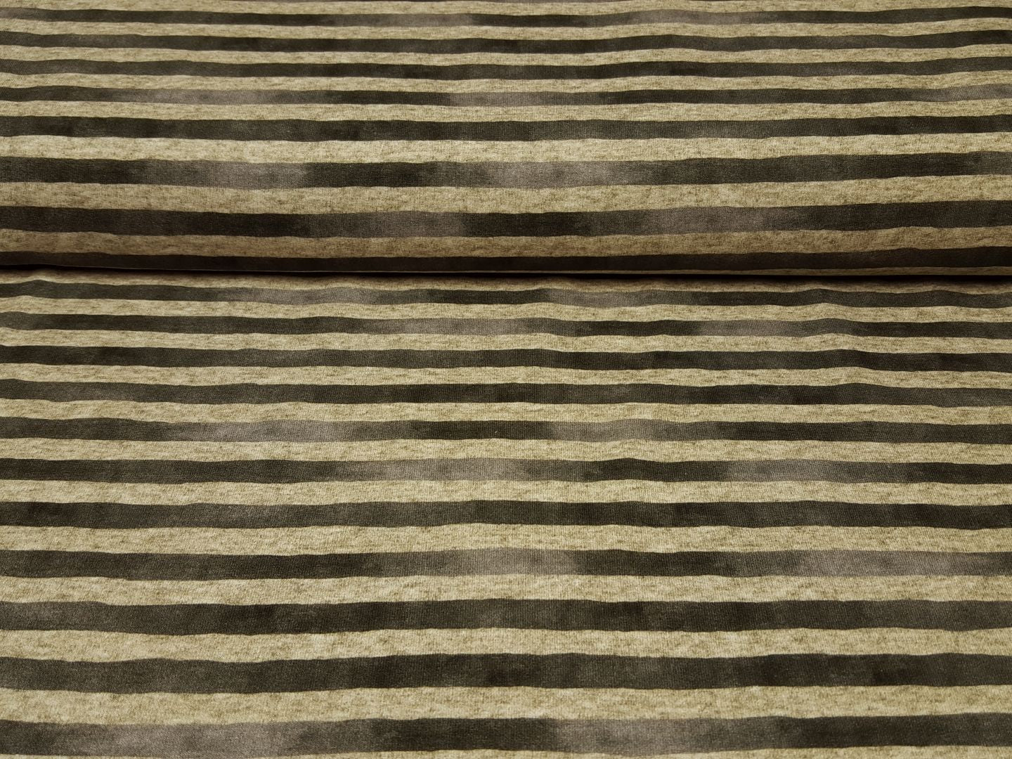 White Stripe beige meliert/schlamm