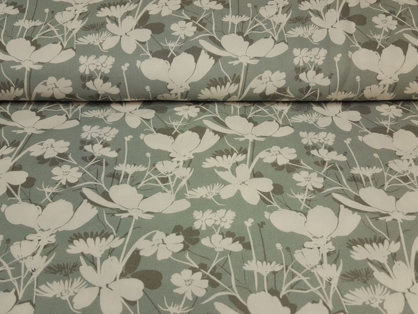Wildflowers dustymint/offwhite
