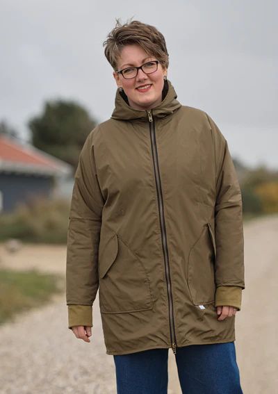 Willa O-Shape Parka Damen, Ki-ba-doo Papierschnittmuster