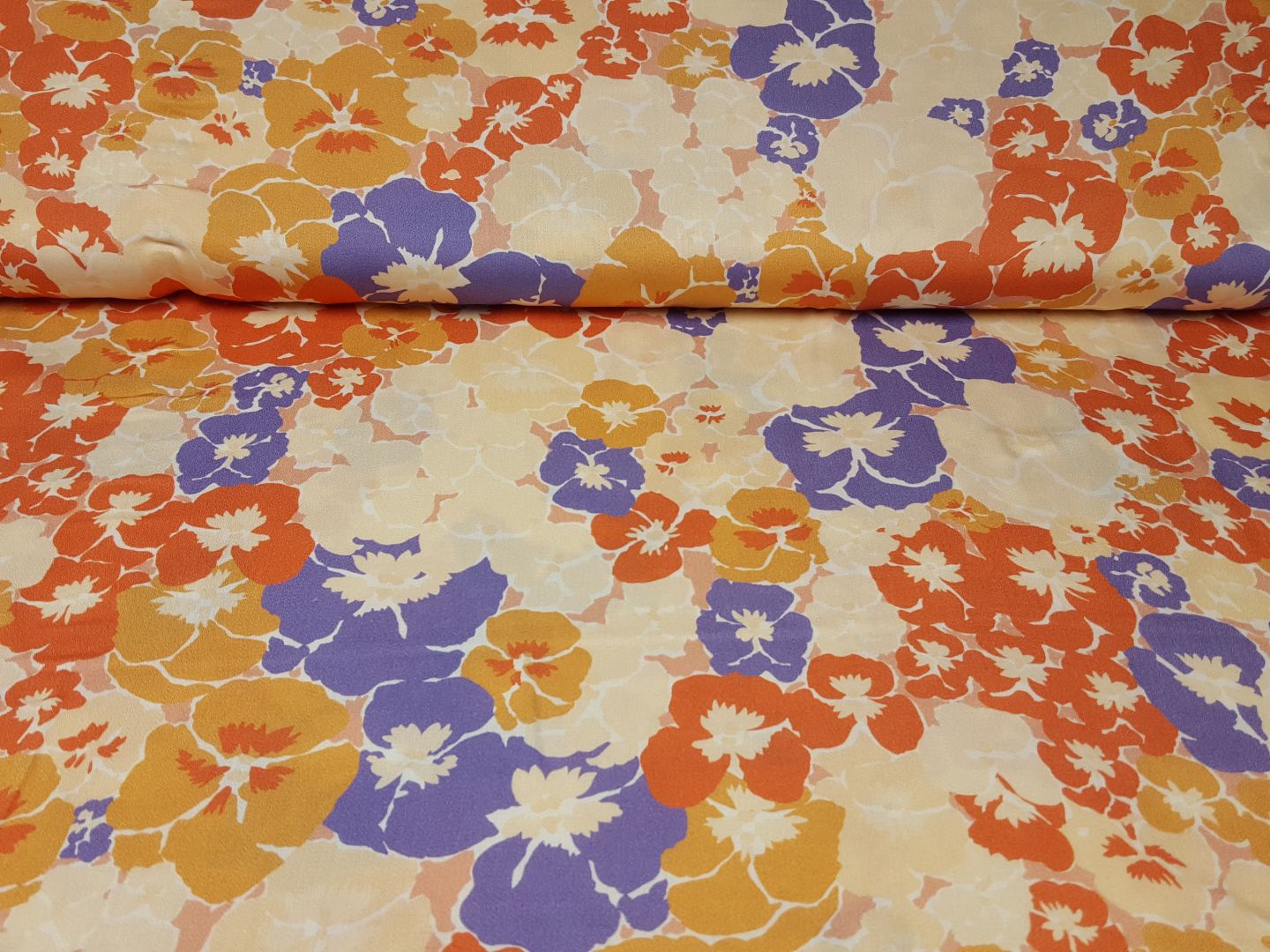 Xenia apricot/violett/creme
