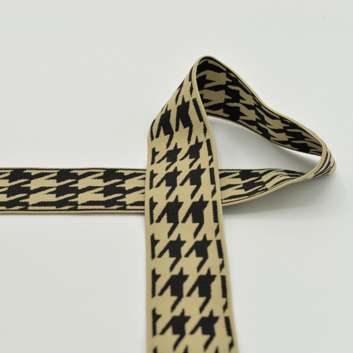 Pie de Poule 40mm beige/schwarz