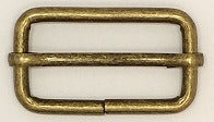 Schieber/Versteller für 40mm Gurtband altmessing