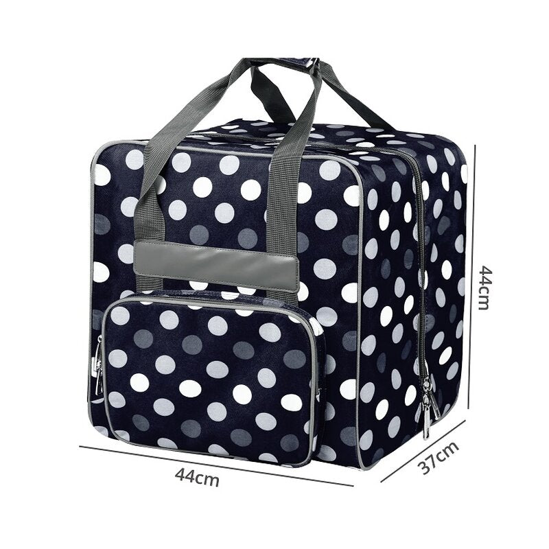 XL Overlockmaschinentasche mit Trolley schwarz