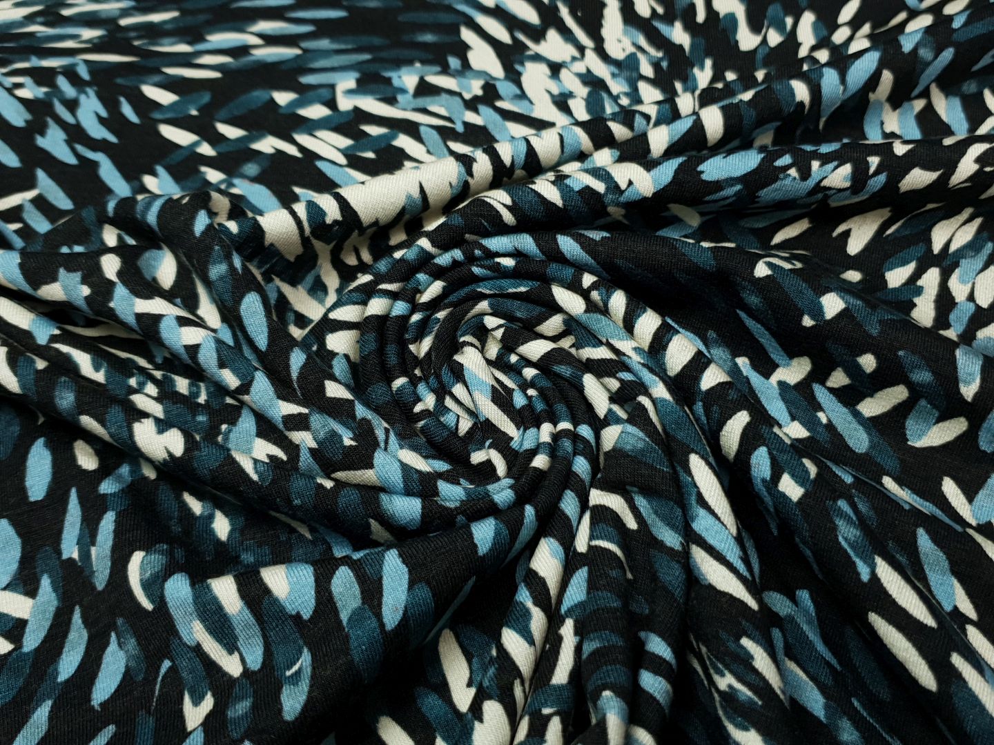 Yvonne schwarz/creme/stahlblau