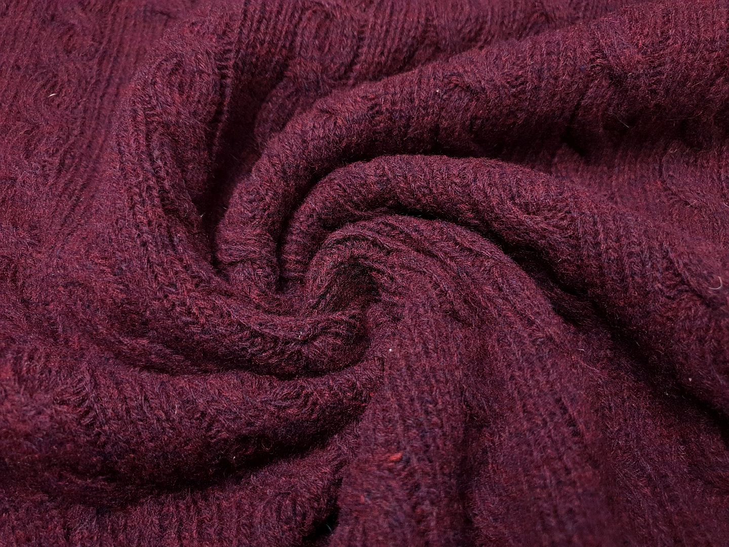 Zopf bordeaux melange