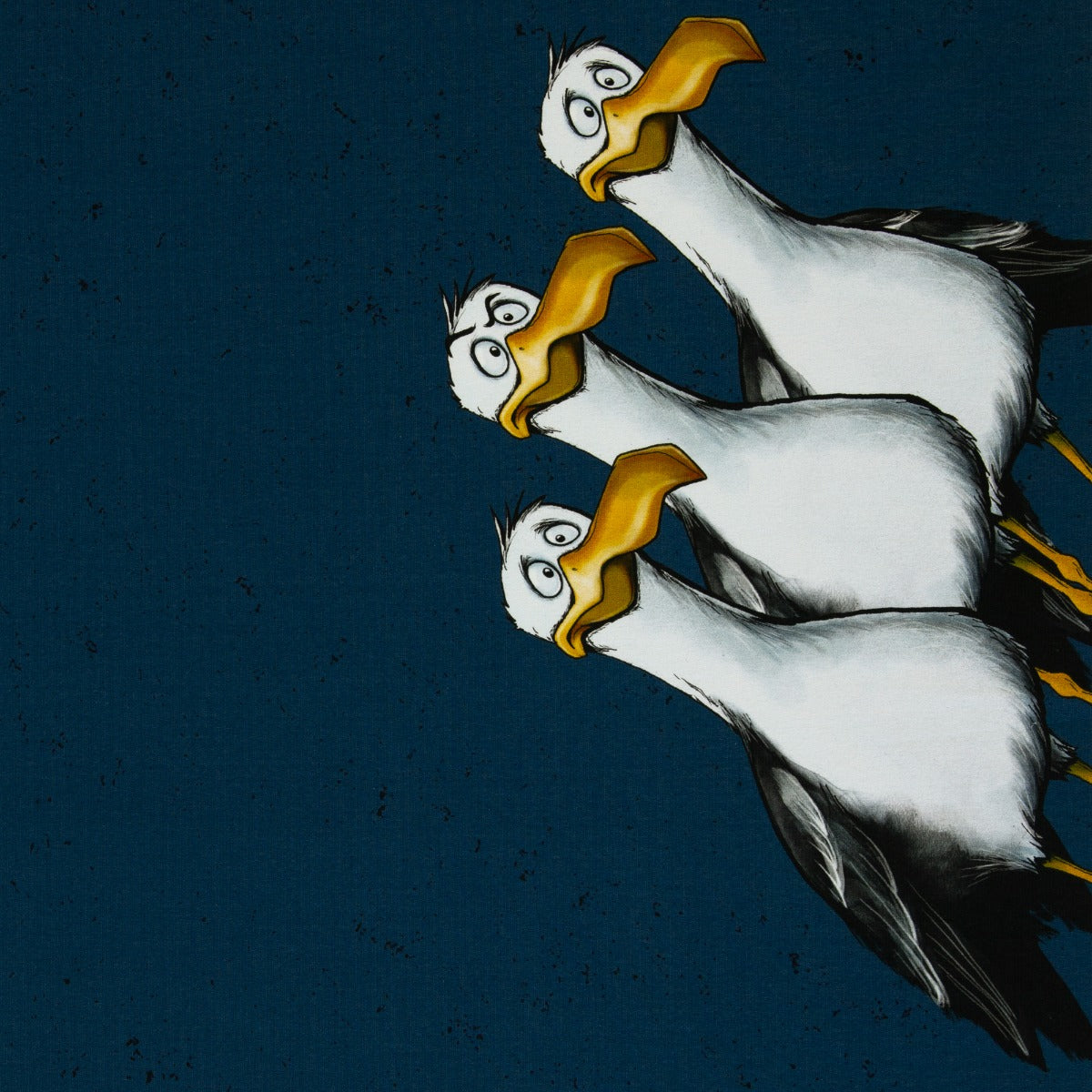 Seagull Ole by Thorsten Berger jeansblau/schwarz/gelb