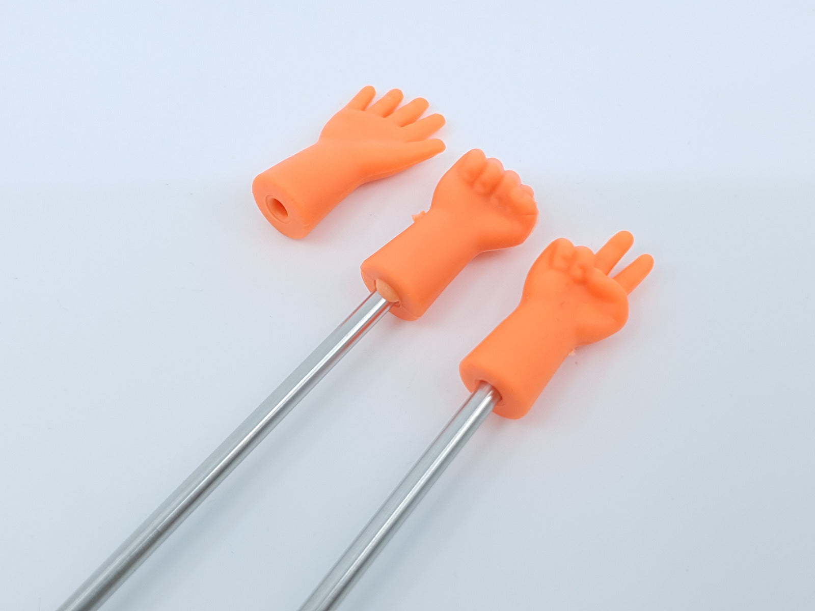 Nadelspitzenstopper Händchen orange