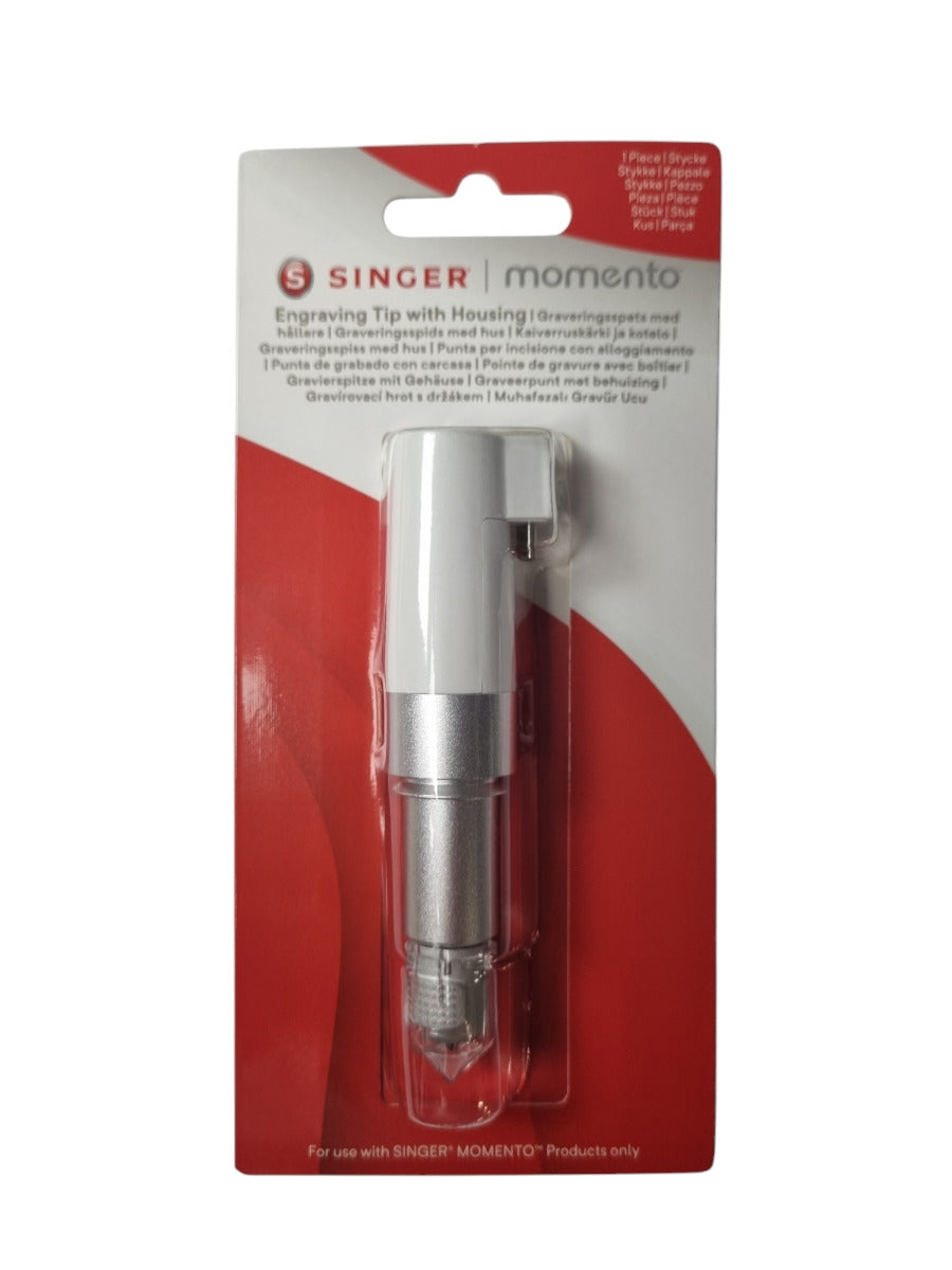 Singer Momento Gravierspitze mit Halterung