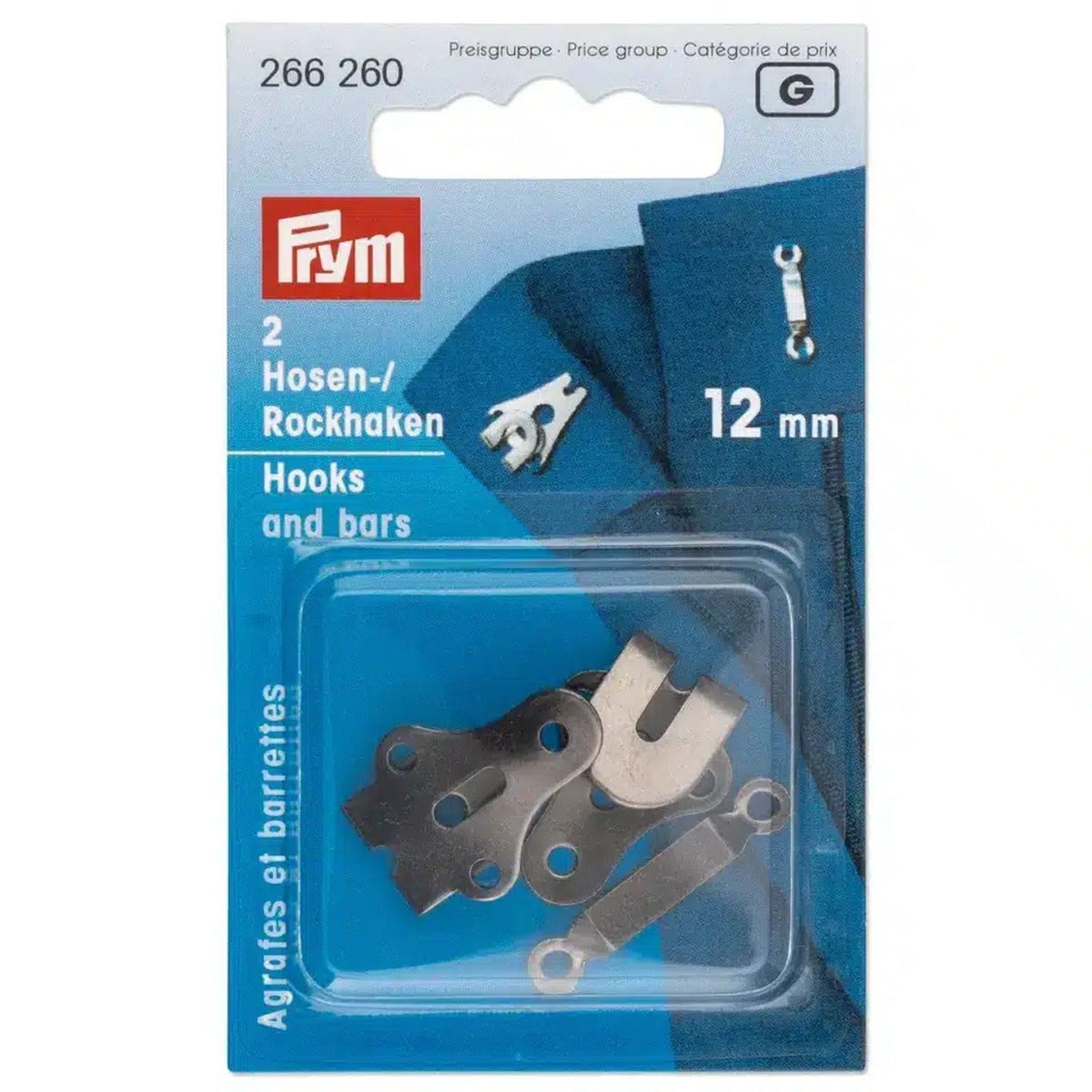 Prym Hosen-/ Rockhaken 12mm