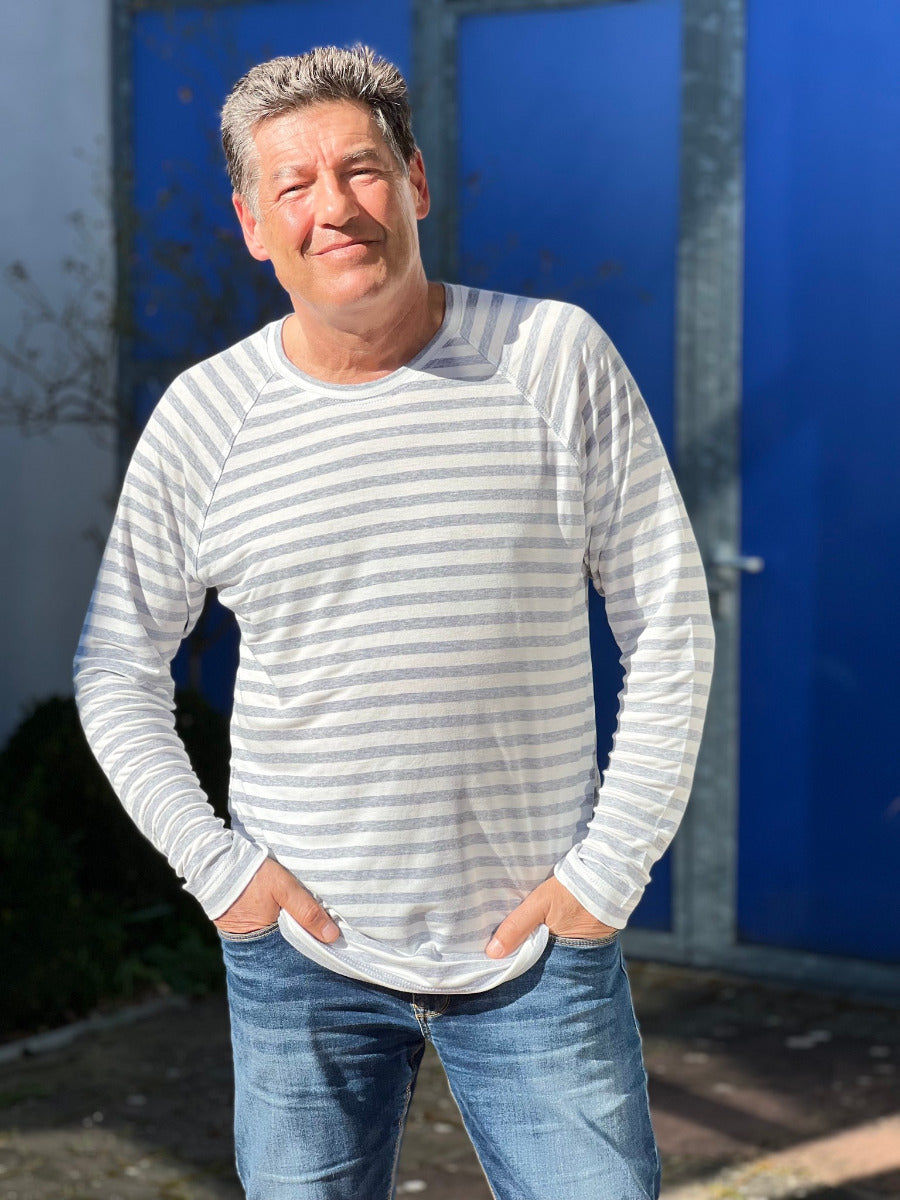 Papierschnittmuster Raglanshirt Herren von Fadenkäfer