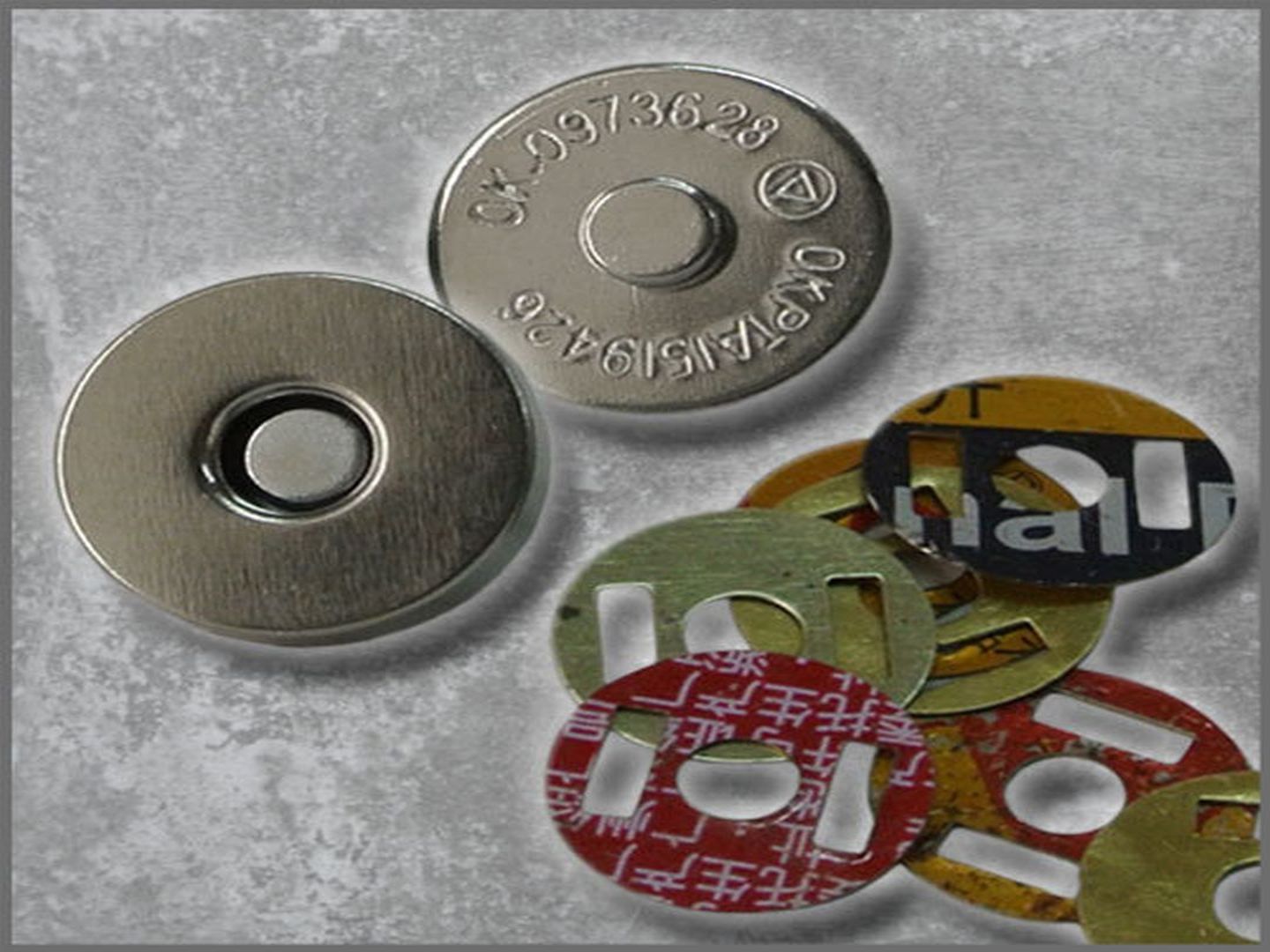 Magnetverschluss 4-tlg. ø 18 mm