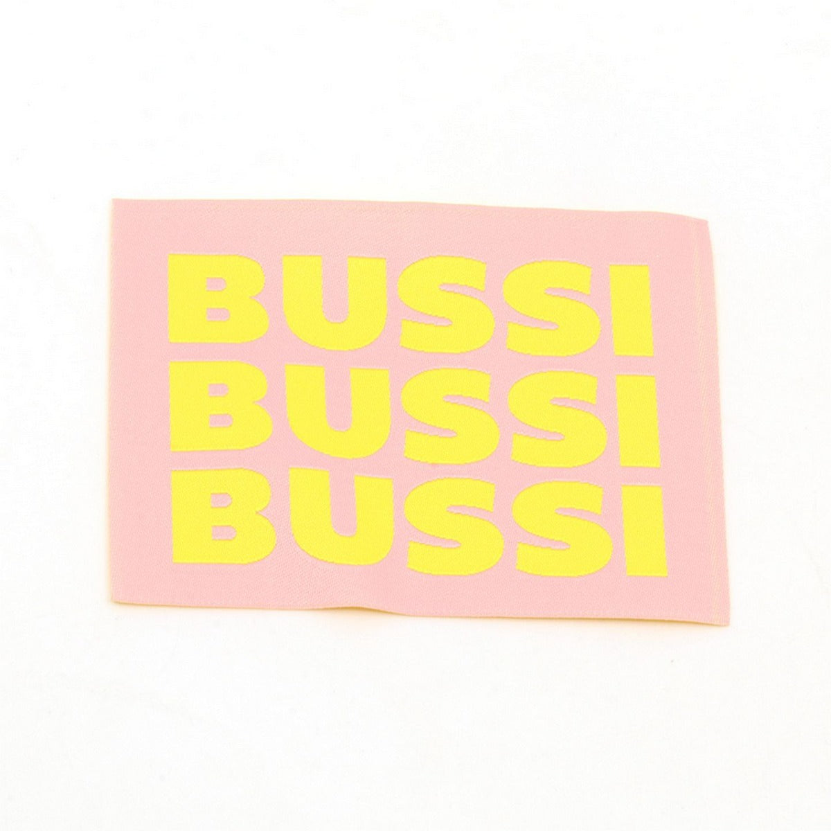 2er Set Webetikett XL - Bussi