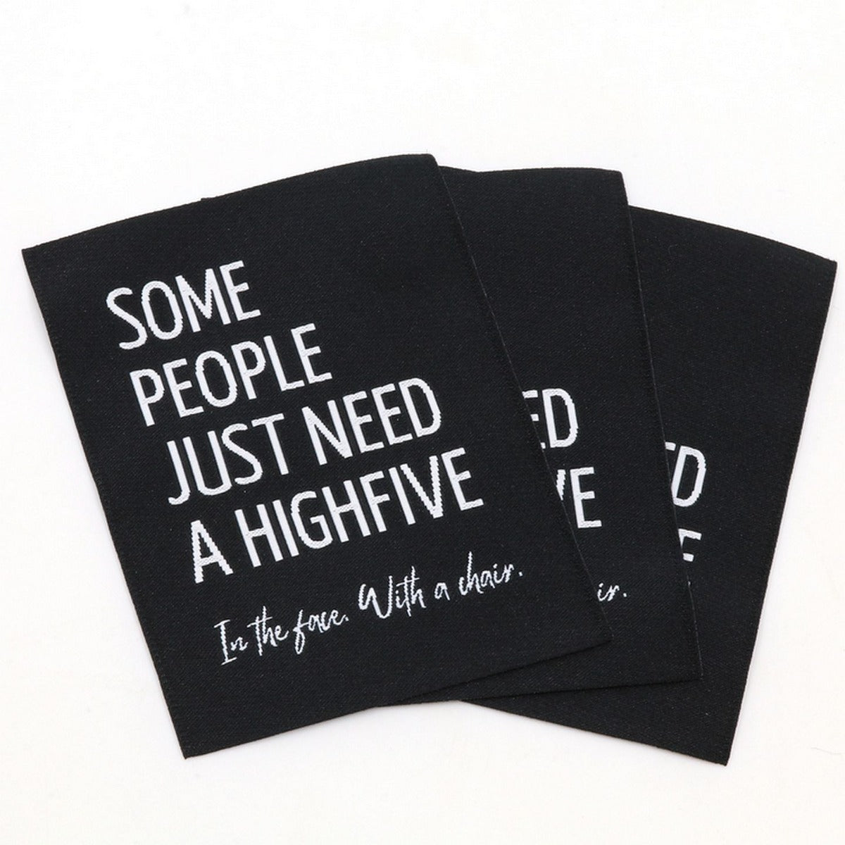 2er Set Webetikett XL - Highfive