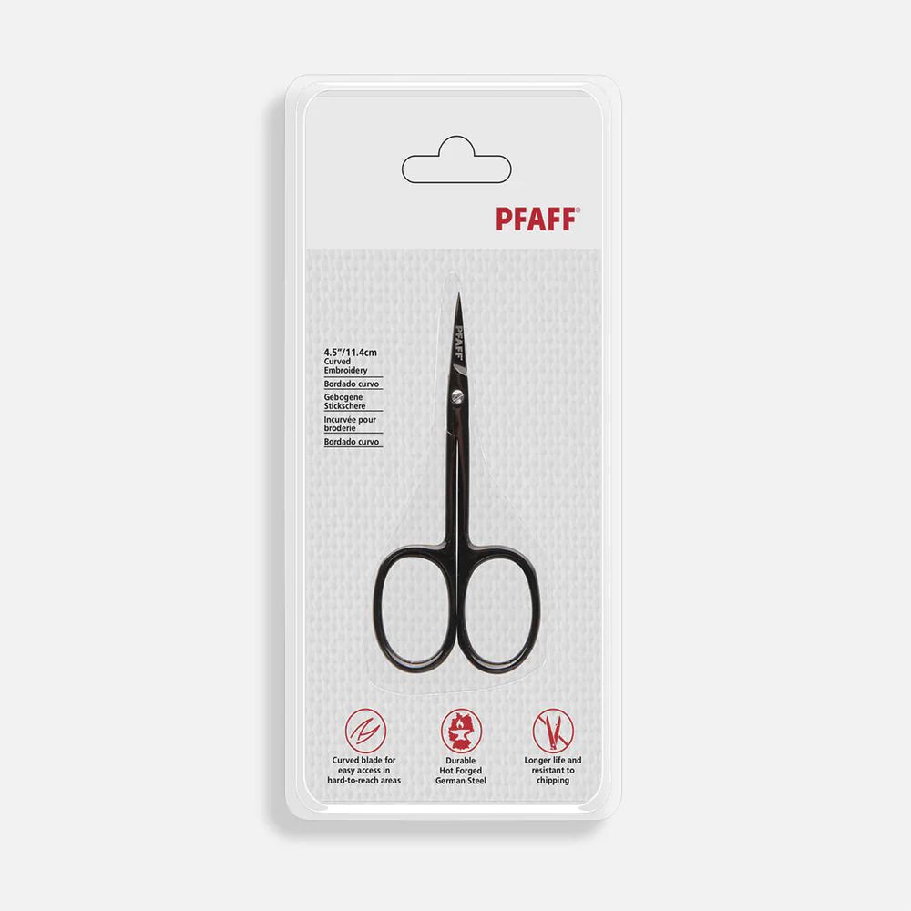Pfaff 8.9mm gebogene Stickschere