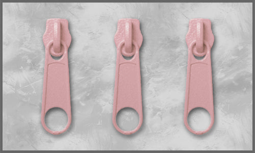 Zipper Gr. 3 hellrosa
