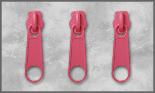 Zipper Gr. 3 pink