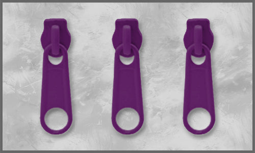 Zipper Gr. 3 lila