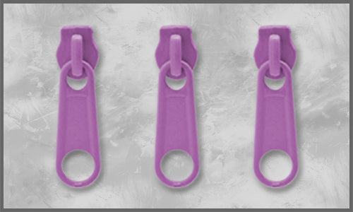 Zipper Gr. 3 violett